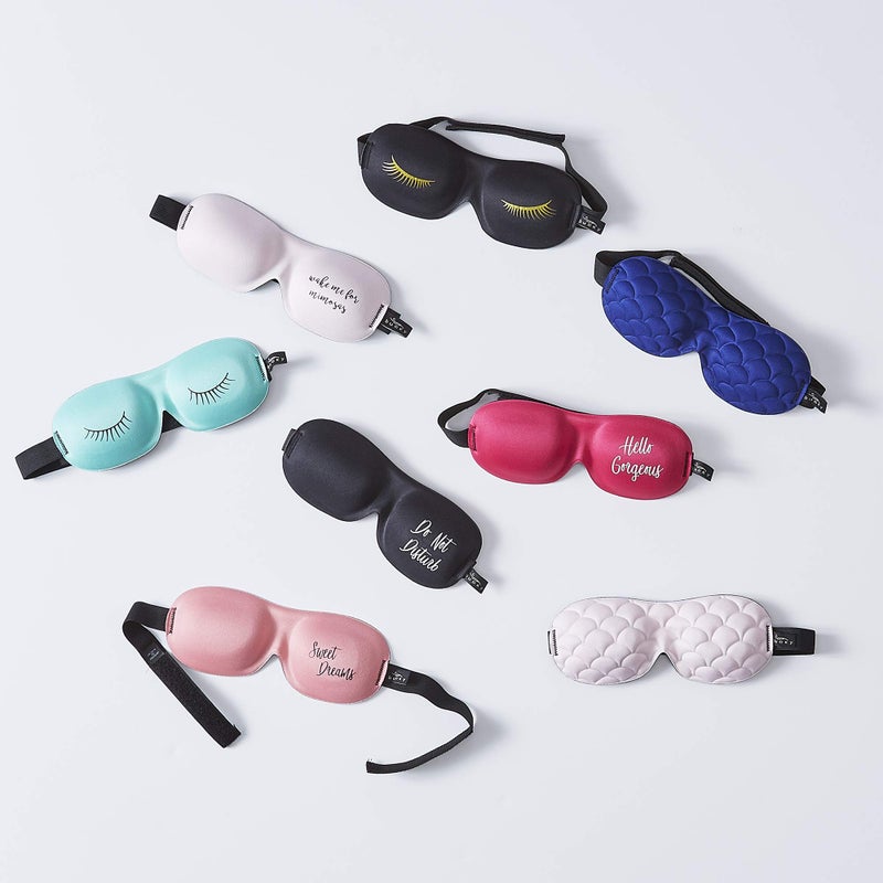 Bucky Ultralight Collection, Contoured Travel and Sleep Eye Mask, Mimosas, One Size - Image 5